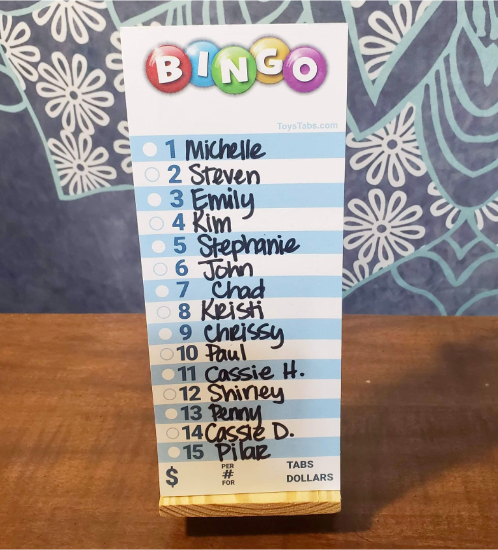 Wood Notepad Stand - Medium | Toys Tabs Bingo Notepads & Accessories